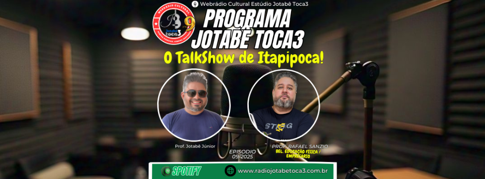 RAFAEL SANZIO NO TALKSHOW DE ITAPIPOCA